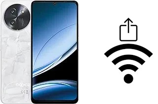 Générer un QR code avec la clé Wifi sur un Doogee Note59 Pro+