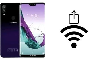 Générer un QR code avec la clé Wifi sur un Doogee N90