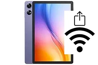Générer un QR code avec la clé Wifi sur un Doogee Tab G6+