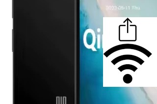 Générer un QR code avec la clé Wifi sur un Duoqin Qin3 Ultra