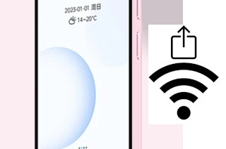 Générer un QR code avec la clé Wifi sur un Duoqin Qin3