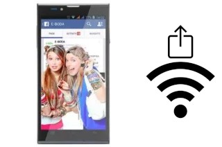 Générer un QR code avec la clé Wifi sur un E-Boda Rainbow V47
