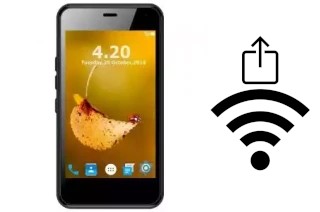 Générer un QR code avec la clé Wifi sur un E-tel I210