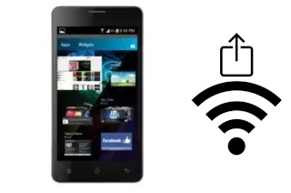Générer un QR code avec la clé Wifi sur un E-tel I7