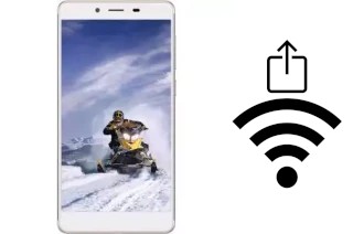 Générer un QR code avec la clé Wifi sur un E-tel O2