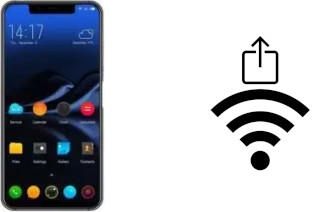 Générer un QR code avec la clé Wifi sur un Elephone A4
