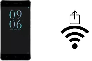 Générer un QR code avec la clé Wifi sur un Elephone C1 Mini