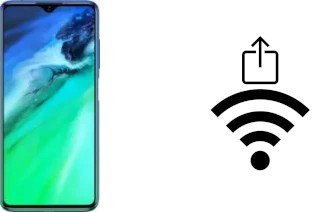 Générer un QR code avec la clé Wifi sur un Elephone E10
