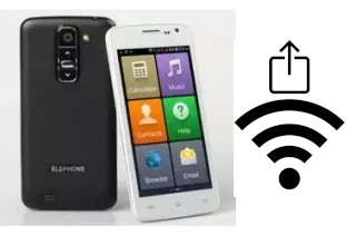 Générer un QR code avec la clé Wifi sur un Elephone G3