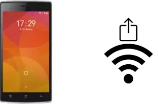 Générer un QR code avec la clé Wifi sur un Elephone G4