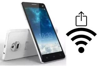 Générer un QR code avec la clé Wifi sur un Elephone P3000
