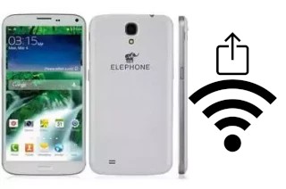 Générer un QR code avec la clé Wifi sur un Elephone P6