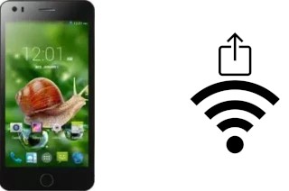 Générer un QR code avec la clé Wifi sur un Elephone P6i