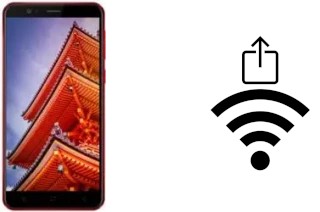 Générer un QR code avec la clé Wifi sur un Elephone P8 3D