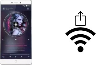 Générer un QR code avec la clé Wifi sur un Elephone P9000