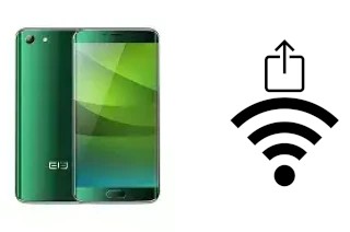 Générer un QR code avec la clé Wifi sur un Elephone S7 Special Edition
