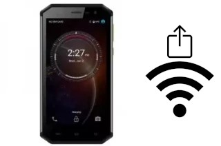 Générer un QR code avec la clé Wifi sur un Elong Mobile EL S50
