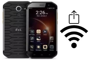 Générer un QR code avec la clé Wifi sur un Elong Mobile EL S60