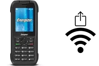 Générer un QR code avec la clé Wifi sur un Energizer Hardcase H240S