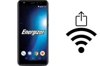 Générer un QR code avec la clé Wifi sur un Energizer Power Max P551S