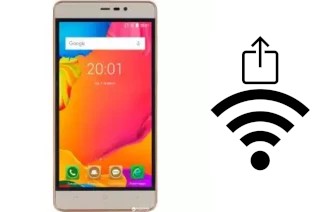Générer un QR code avec la clé Wifi sur un Ergo A553 Power