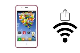 Générer un QR code avec la clé Wifi sur un Evercoss A74D