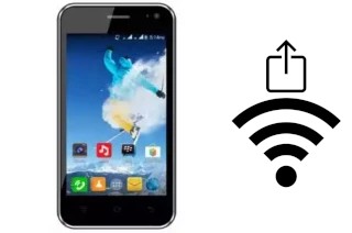 Générer un QR code avec la clé Wifi sur un Evercoss A74M
