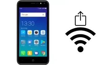Générer un QR code avec la clé Wifi sur un Evercoss A75B