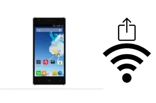 Générer un QR code avec la clé Wifi sur un Evercoss A75G