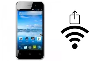 Générer un QR code avec la clé Wifi sur un Evercoss A7E