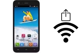 Générer un QR code avec la clé Wifi sur un Evercoss A7N