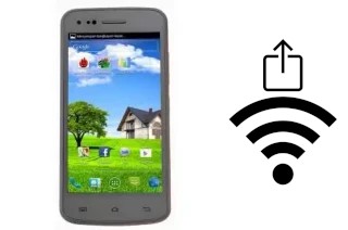 Générer un QR code avec la clé Wifi sur un Evercoss A7S
