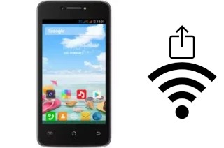 Générer un QR code avec la clé Wifi sur un Evercoss P4