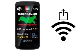 Générer un QR code avec la clé Wifi sur un Explay Communicator