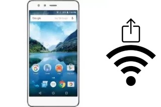 Générer un QR code avec la clé Wifi sur un FIGO F55L