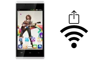 Générer un QR code avec la clé Wifi sur un FPT Life 4 Music
