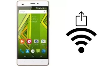 Générer un QR code avec la clé Wifi sur un FPT X5