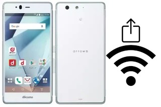 Générer un QR code avec la clé Wifi sur un Fujitsu Arrows SV F-03H