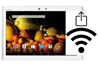 Générer un QR code avec la clé Wifi sur un Fujitsu Arrows Tab F-03G