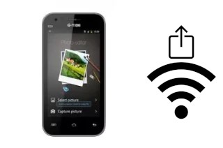 Générer un QR code avec la clé Wifi sur un G-Tide E9I