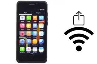 Générer un QR code avec la clé Wifi sur un Gaba A4 Power Plus
