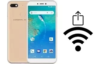Générer un QR code avec la clé Wifi sur un General Mobile GM 8 Go