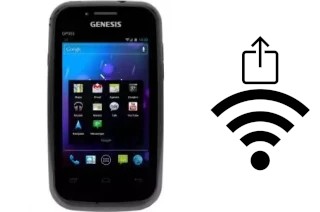 Générer un QR code avec la clé Wifi sur un Genesis GP-353