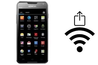 Générer un QR code avec la clé Wifi sur un Genesis GP505