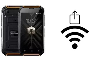 Générer un QR code avec la clé Wifi sur un Geotel G1 Terminator