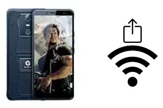 Générer un QR code avec la clé Wifi sur un Geotel G9000