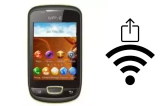 Générer un QR code avec la clé Wifi sur un GFive E100
