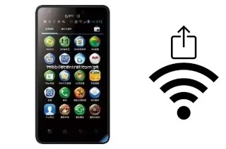 Générer un QR code avec la clé Wifi sur un GFive Glory Neo I88