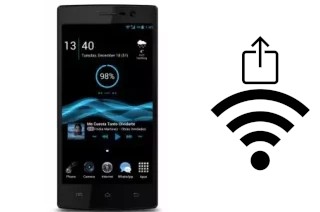 Générer un QR code avec la clé Wifi sur un GFive President G12