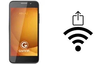 Générer un QR code avec la clé Wifi sur un Gigabyte GSmart Alto A2